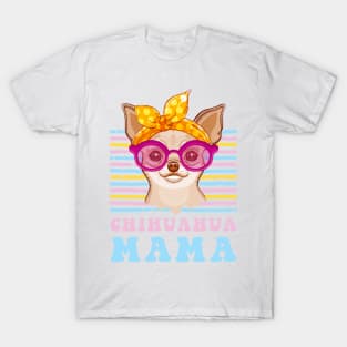 Groovy chihuahua mama - The chihuahua dog lover shirt T-Shirt